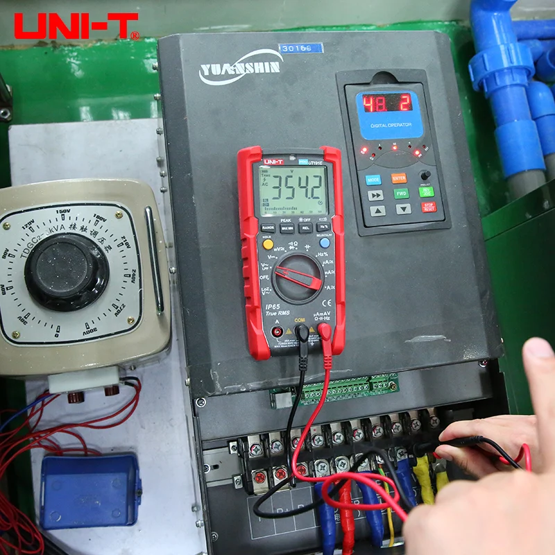 UNI-T UT191E Multimètre professionnel avec IP65 600V AC/DC 20A 10Hz-1MHz :  : Bricolage