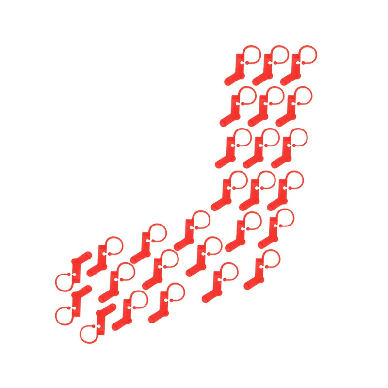 40 шт красный фиксирующий стежок маркеры пластиковые маркеры для вязания на спицах крючком фиксирующий стежок подставка для вязания Швейные аксессуары для рождественского подарка