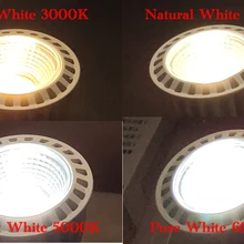 Высокий CRI RA95 E27 7 Вт COB светодиодный светильник светодиодный прожектор светильник AC85V-265V Теплый Нейтральный дневной свет чистый белый для комнаты кухни