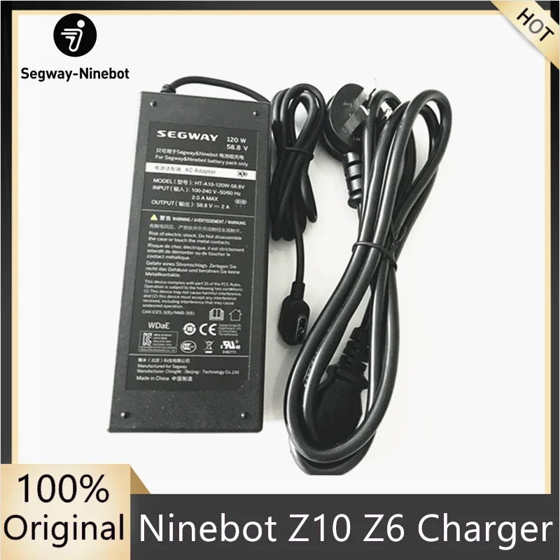 Оригинальное зарядное устройство 120 Вт 58 8 в для Ninebot One Z10 Z6 самобалансирующийся