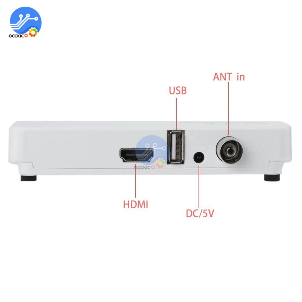 1080P HDMI dvb-t тюнер ТВ приемник приставка цифровой наземный HD ТВ спутниковый ресивер HDMI для ПК lcd