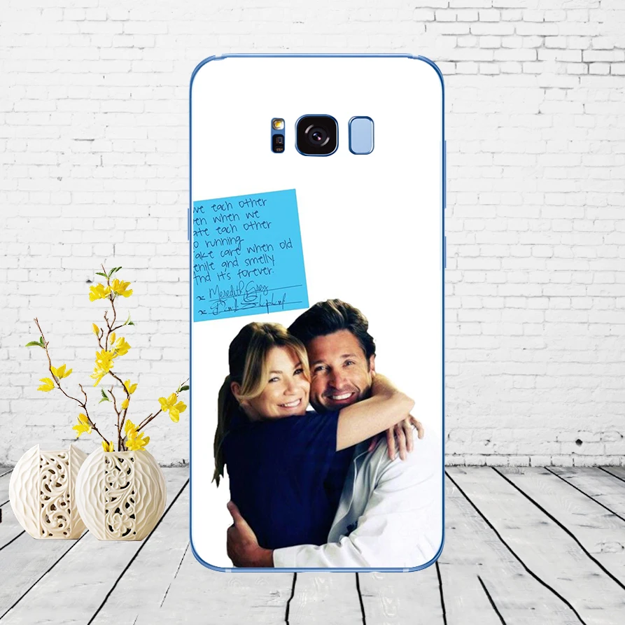 11 07DD Американский ТВ GREYS Anatomy Мягкий силиконовый чехол для Samsung Galaxy S6 S7 край S8 S9 S10 плюс A70 A50 чехол - Цвет: 11