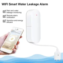 

Moisture Detector WiFi Smart Water Leakage Alarm Household Overflow Flooding Detector Water Level Alarm