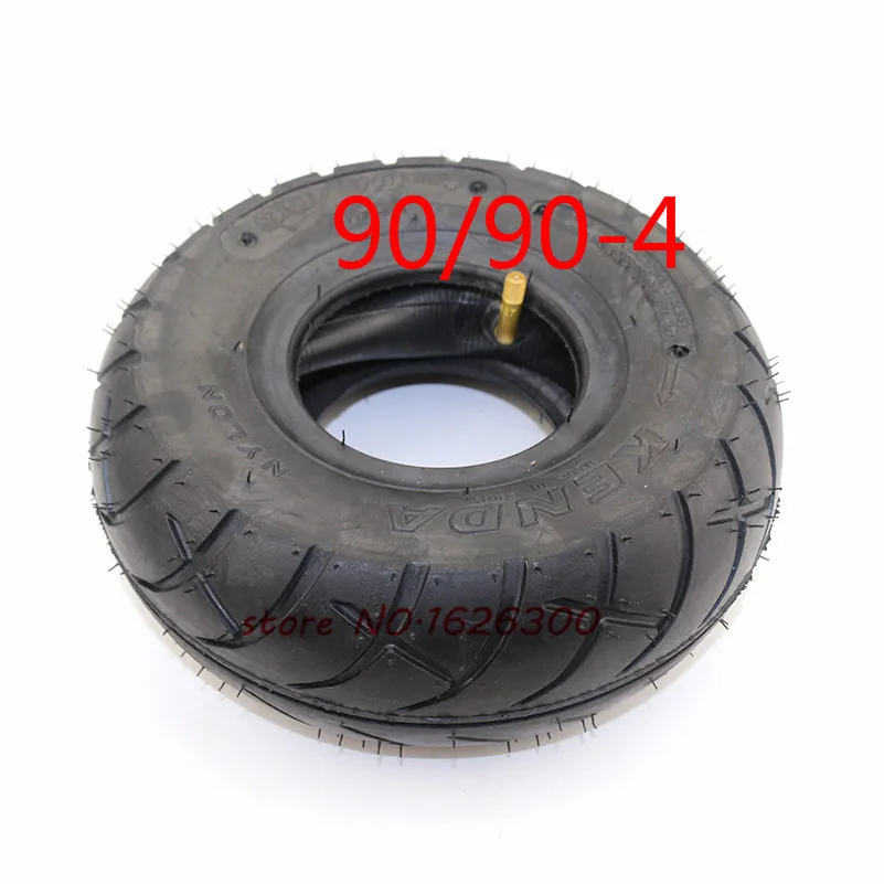 Size 90/90-4 3.00-4 Gas/Electric Scooter Tires and inner tube 10 inch On-road Tyres (Scooter Parts &amp Accessories ) | Автомобили и