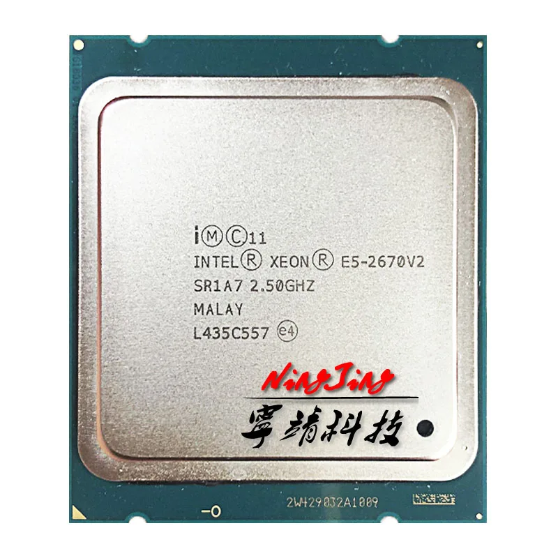 Intel Xeon E5-2670v2 E5 2670v2 E5 2670 V2 2.5 Ghz Ten-core Twenty ...