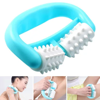 

Manual Body Massager Roller Handheld Pain Relief Back Massager Cellulite Tool For Neck Head Foot Fisioterapia Health Care