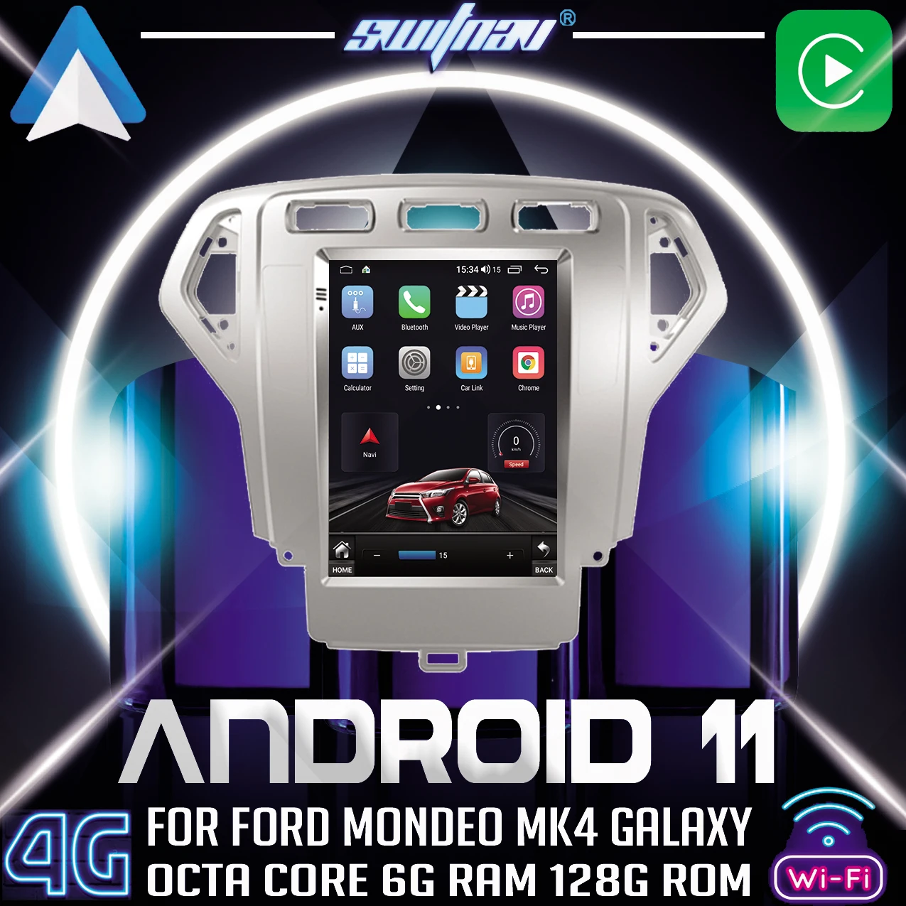 Автомобильный DVD-проигрыватель для Ford Mondeo mk4 Galaxy A/C 2007-2010 | Автомобили и мотоциклы