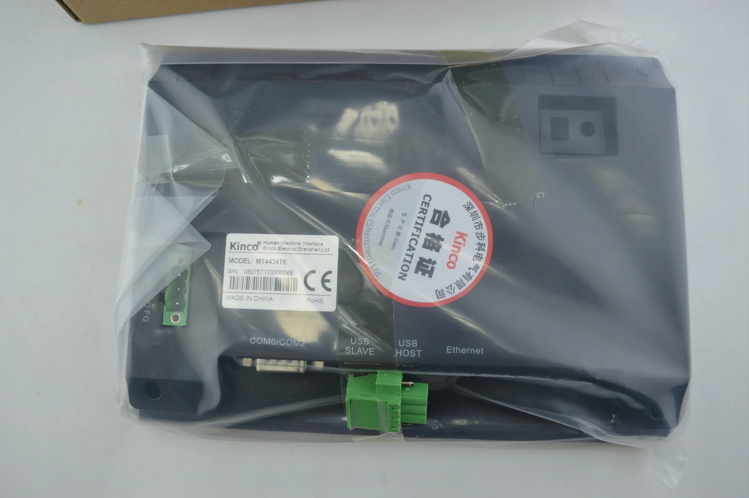 Kinco MT4434T MT4434TE HMI сенсорный экран 7 дюймов 800*480 Ethernet 1 USB хост интерфейс человек-машина, есть