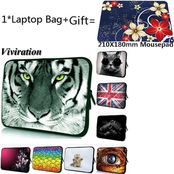 

Mens Women Portable Sleeve Chromebook Case 11.6 7 13.3 12 13 14 15.6 10 15 17 Laptop Bag+Mousepad For Macbook Xiaomi Surface Pro