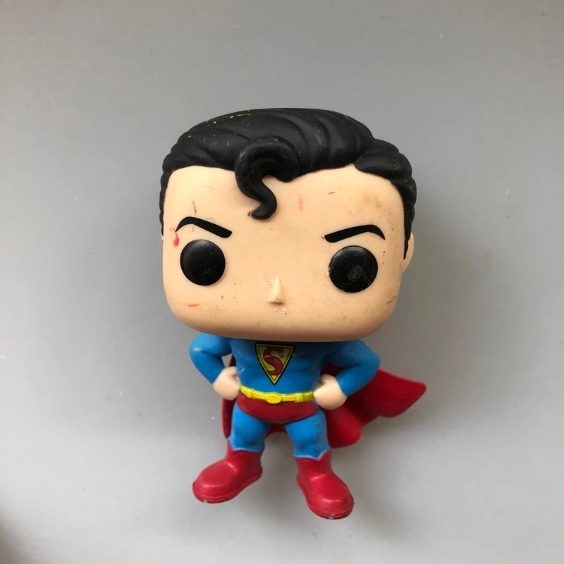 

NYCC Original Funko pop Secondhand DC: Superman Heroes Vinyl Action Figure Collectible Model Loose Toy No Box
