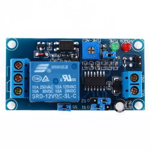 

1Pcs 12V DC Delay Relay Delay Turn off Switch Module with Timer
