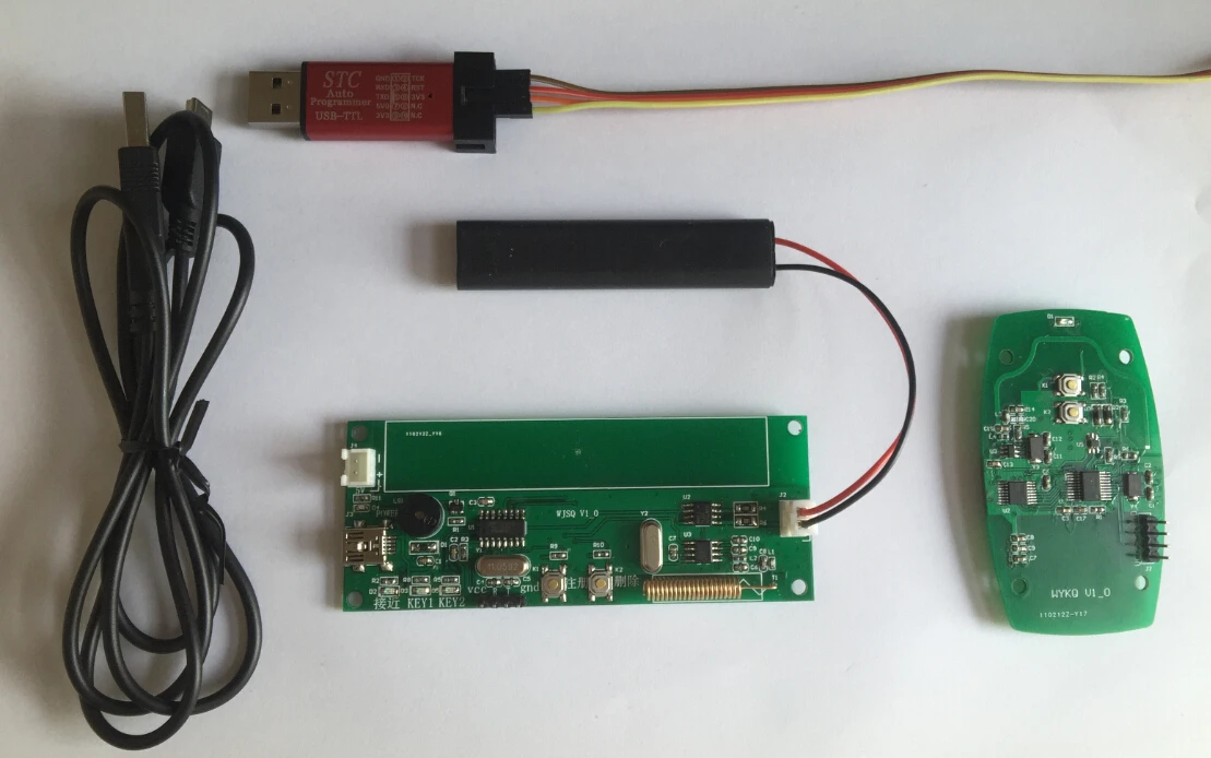 

PKE Development Board, Car Keyless System, As3933 Development Board, Smart Key Development Board