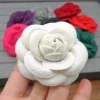 Luxury Big Brooches for Woman Scarves Buckle Pin Cloth Art Fabric Flower Brooch Fashion Clothing Jewelry Accessories Girls Gifts ► Photo 2/6