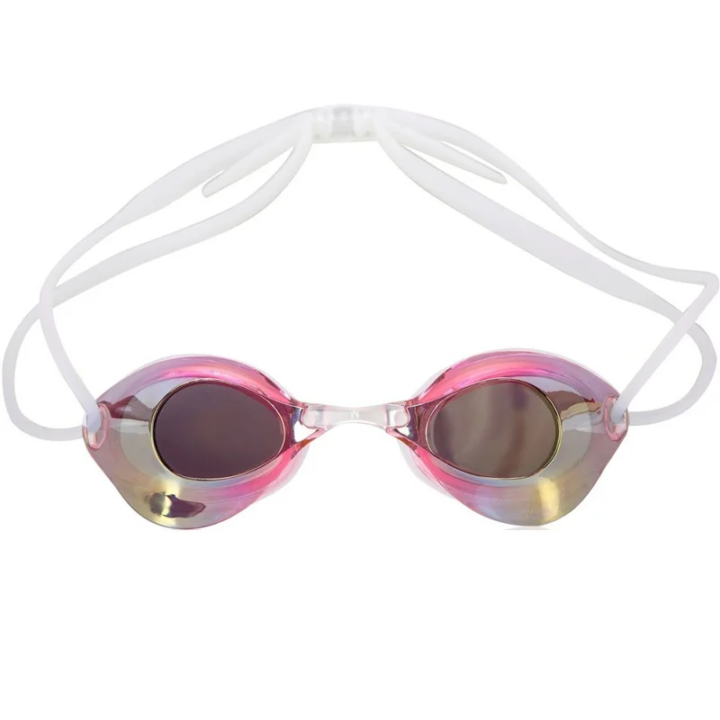 Мужские и женские очки для плавания Профессиональные Водонепроницаемые очки для плавания противотуманные УФ очки для плавания 6 цветов GMT601