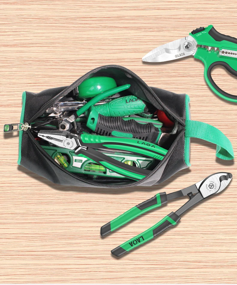 LAOA 1680D Oxford Tool Bag Screwdriver Storage Bag Household kit Portable hand bag tool pouch
