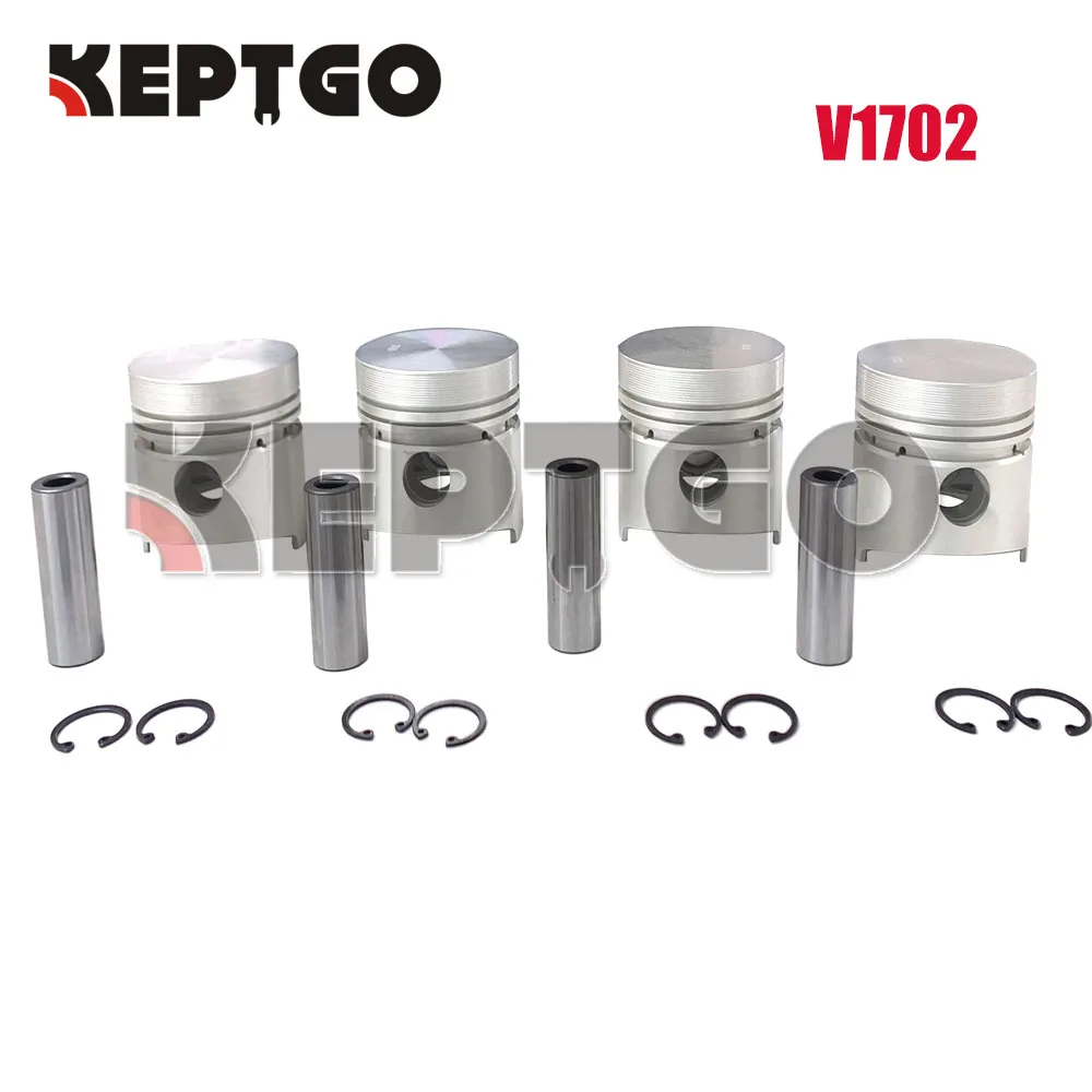 

Новый комплект поршней V1702 4 STD для Kubota