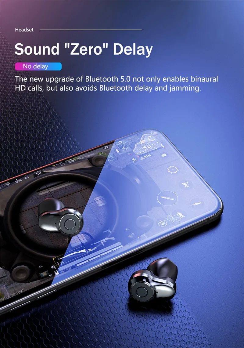 A6 PRO TWS bluetooth наушники Беспроводные спортивные наушники для Nokia 6 6,1 7 Plus 8 5 950 XL музыкальные вкладыши зарядная коробка
