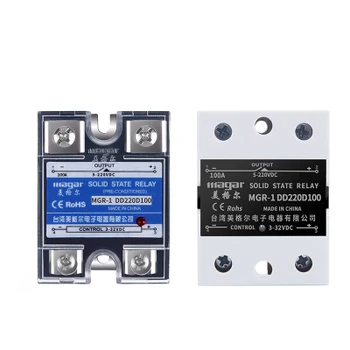 

SSR Single Phase Solid State Relay 24V DC Control DC 220V100A