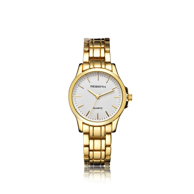 

2019 Creative Watch Steel Belt Circle Hands Two Needle Processing Customizable Women's Fresh Fashion Watch