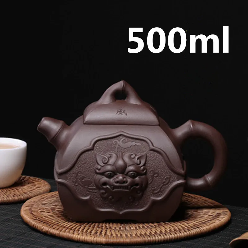 

Chinese Yixing Clay Teapot Gongfu Tea Set Chinese Ceramic Teapot 500ml New Arrived High Quality With Gift Box Safe Packagin