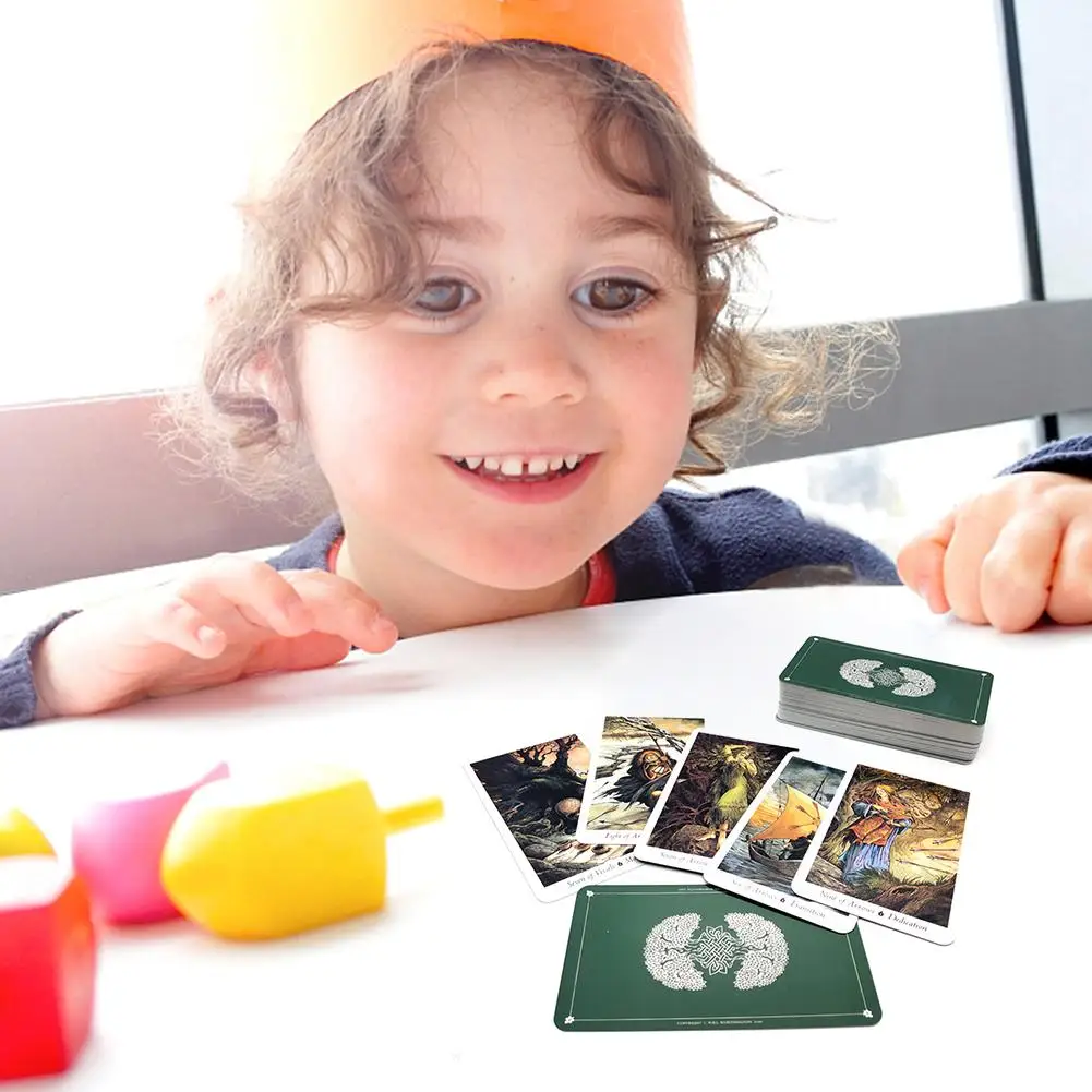Magicals Tarots Decks, английское издание, загадочные игры, семейные вечерние карты, английские карты Tarots, игры, карты, взрывы - Цвет: 9