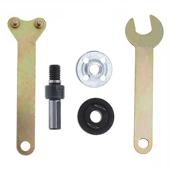 

Angle Grinder Connecting Rod 6mm Drill Angle Grinding Mandrel Adapter Disc Holder Wrench Kit Power Tools Accessories