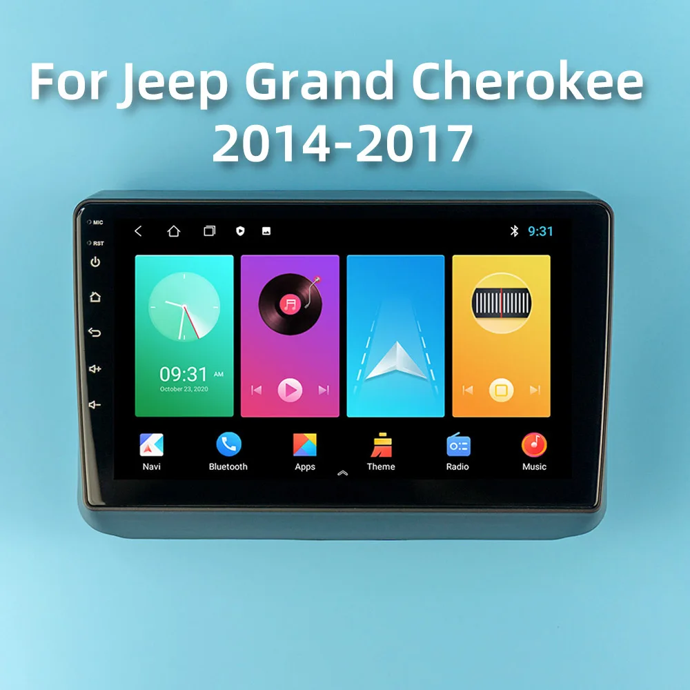 Автомагнитола 2 Din на Android для Jeep Grand Cherokee 2014-2020 стерео-система с 9 &quotэкраном