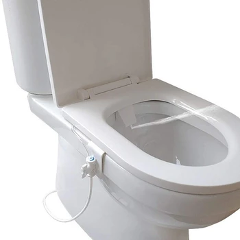 

Portable Bidet Attachment Toilet Seat Self-Cleaning Nozzle-Fresh Water Bidet Sprayer Mechanical Wash Flushing Sanitary Device