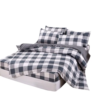 

Comforter Bedding Set Bed Fitted Sheet Style Quilted Printing Home Duvet Cover Set Sheets Pillowcase 4pcs For 1.2m/1.5m/1.8m Bed