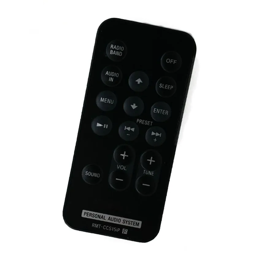 

Used for Sony Remote Control RMT-CCS15iP For ICF-CS15IP ICF-CS15IPN ICF-DS15IPN personal audilo system black