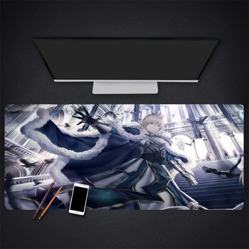 

Anime Fate Grand Order Extra Large Mouse Pad Gaming Mousepad Anti-slip Natural Rubber with Locking Edge Gaming Mouse Mat
