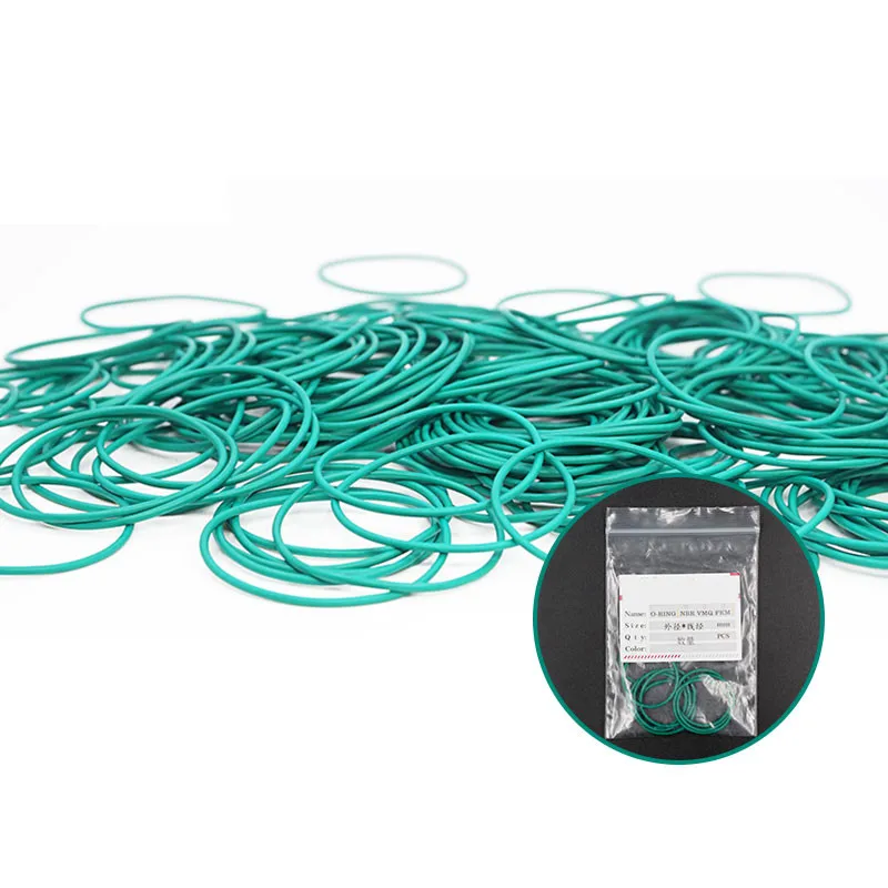 

Fluorine rubber O-rings seal ring outer diameter 21/22/23/24/25/26/27/28/29/30 * 1mm pressure-resistant wear-resistant