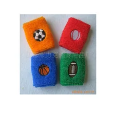 Нарукавник спортивный напульсник детский нарукавник фитнес баскетбольный нарукавник защитная одежда Спортивная пота поглощающая многоцветная Sel