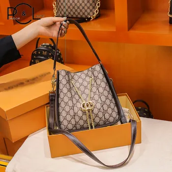 

Women Bag 2020 Genuine Leather Cowhide Lattice Temperament Fashion Designer Luxury New Handbags Crossbody Messenger Shoulder bag