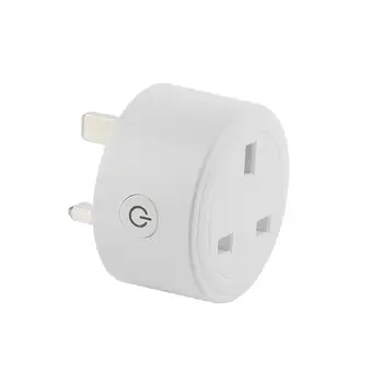 

UK Plug Smart Socket With Power Statistics Wireless WIFI Remote Control Socket Voice Control Timing Home Power Socket