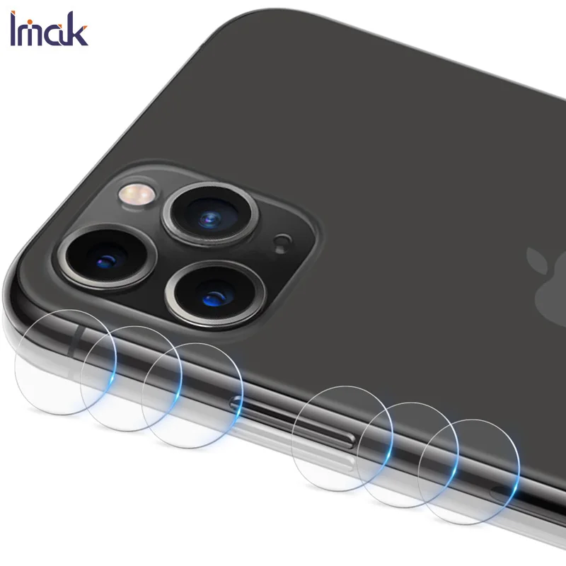Imak 2 шт./упак. износостойкие объектива камеры Защитная пленка для Apple iPhone 11 Pro /11 Max