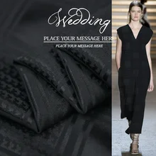 19 Осенняя Новинка 108 см ширина 19 Momme шелк жаккард креп сатин простая ткань платье Diy шитье Хаундстут Alibaba Экспресс