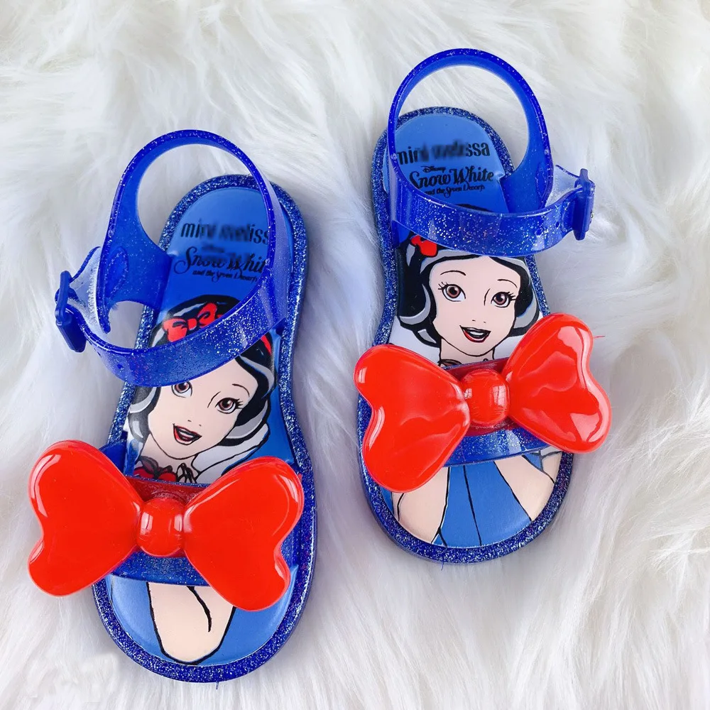 Blue Нарядная летняя одежда для девочек; сандалии для девочки; Дети зимние сапоги ярких цветов; цвет белый, Цвета; прозрачная обувь для девочек Для детей сандалии женские нескользящие тапочки из натуральной кожи - Цвет: Blue