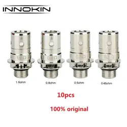 Оригинальный 10 шт. Innokin Zenith сменный Змеевиковый охладитель 1.6ohm/подогреватель 0.8ohm ядро для Innokin Zentih MTL Tank E-cig катушка для вейпинга