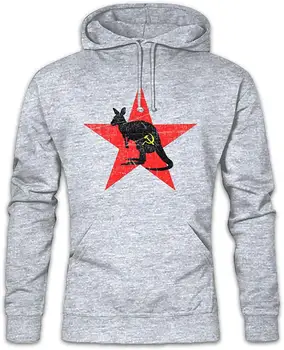 

Soviet Kangaroo Hoodie Hooded Sweatshirt Sweater Men Women Hoodie Sweatshirt