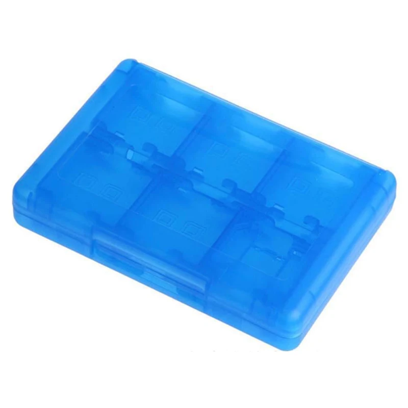 AAAE Top-Blue 28 в 1 карта памяти для игр Micro-SD чехол держатель kingd NDSi LL 2DS 3DS XL New хранение