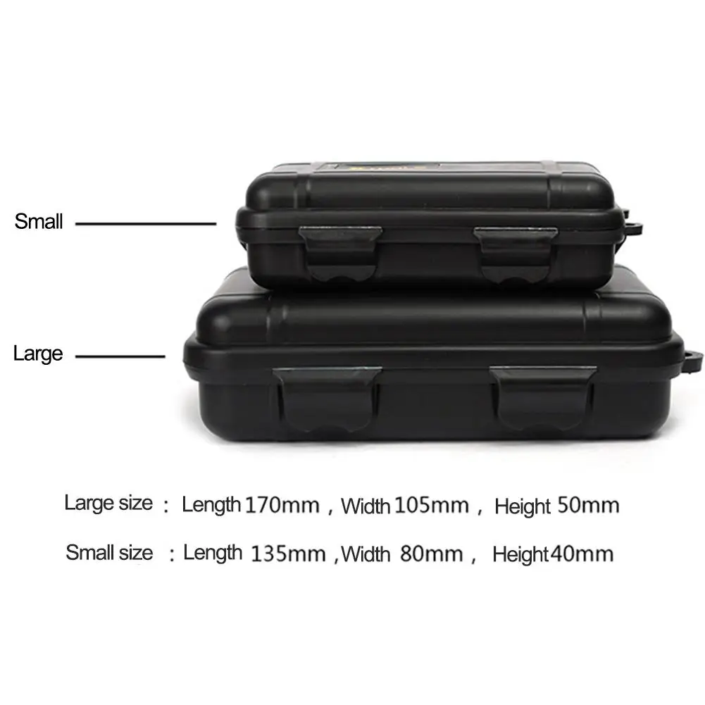 EDC Gear Waterproof Box Kayak Storage Outdoor Camp Fish Trunk Airtight Container Carry Travel Seal Case Bushcraft Survive Kit