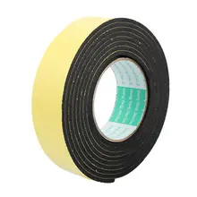 3 метра 40 мм x 4 мм односторонняя клейкая Противоударная губчатая пенная лента желтого цвета