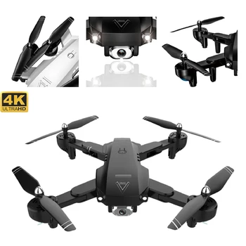 

Wide Angle HD 4K Drone WIFI GPS Optical Flow Dual Camera Remote Control Foldable Quadrotor Gesture Aerial Helicopter Toy Gift