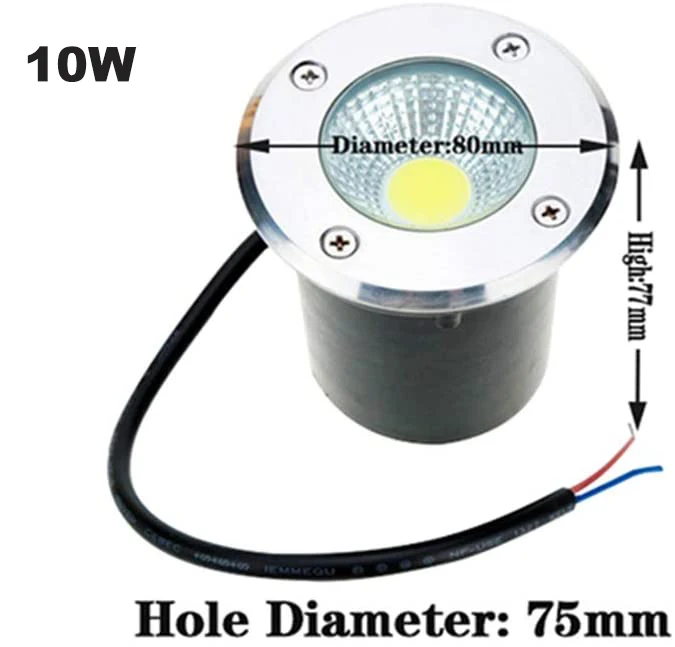 Waterproof 5W 10W 3W LED Underground Light Ground Garden Path Floor Lamp Outdoor Inground Buried Yard Landscape 220v DC12v Waterproof 5W 10W 3W LED Underground Light Ground Garden Path Floor Lamp Outdoor Inground Buried Yard Landscape 220v DC12v