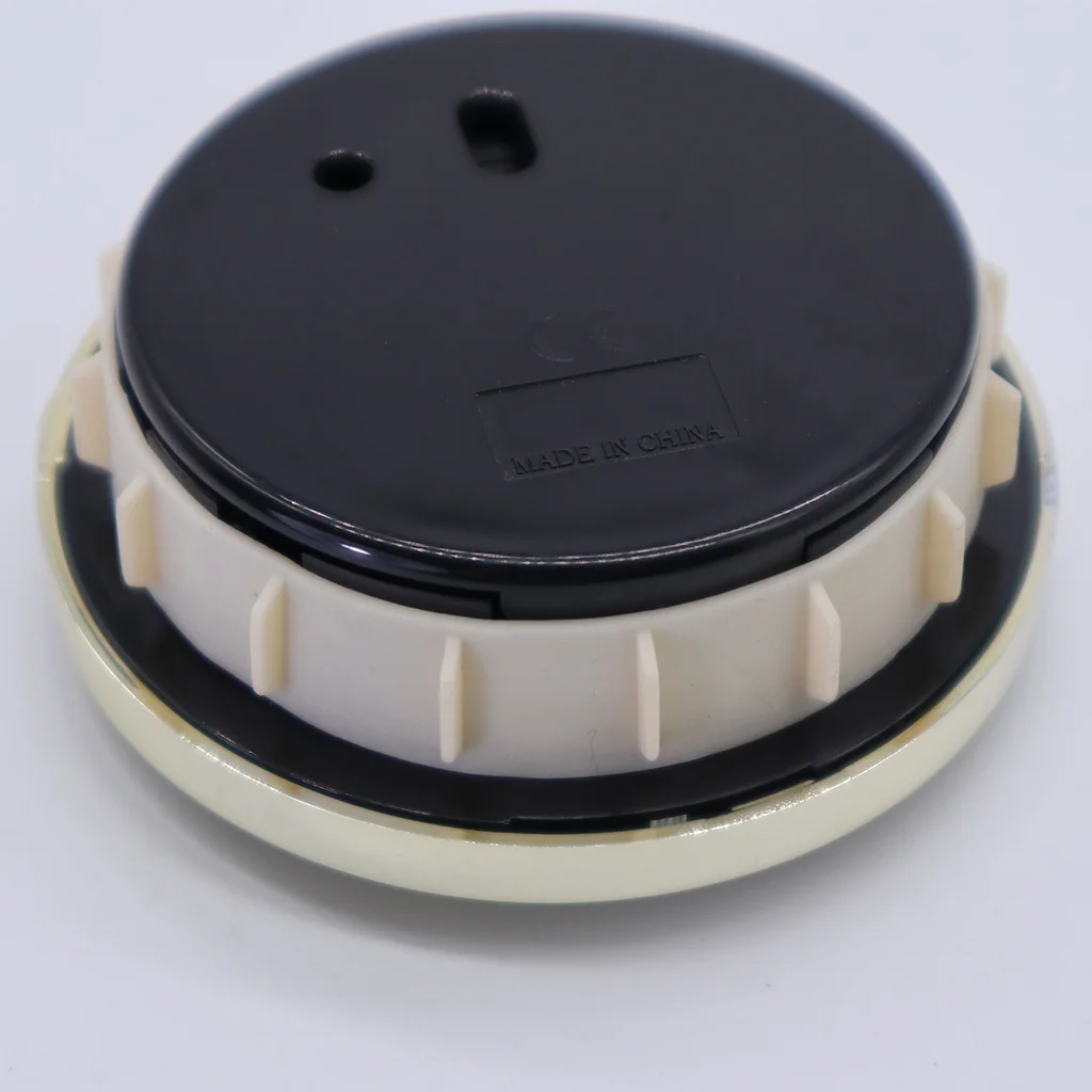 Round 2.76 Inch (70 mm) Quartz Clock Fit-up/Insert with Roman Numeral, Quartz Movement (Silver Trim)