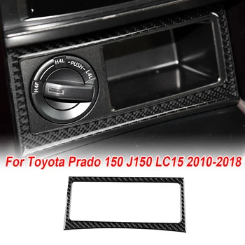 

Car Stickers For Toyota Land Cruiser 150 Prado LC150 FJ150 2010-2018 Button Frame Sticker Car Interior Black Replacement Inner