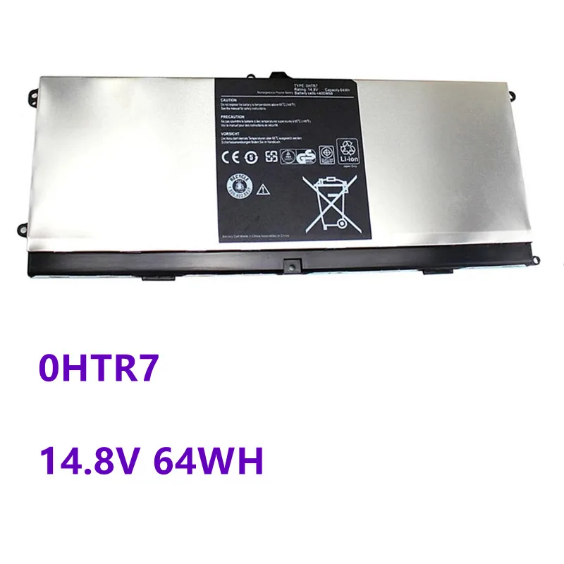 Новый аккумулятор OHTR7 для ноутбука Dell XPS 15z L511Z 0HTR7 NMV5C 0NMV5C 75WY2 075WY2 14 8 V 64WH | Компьютеры