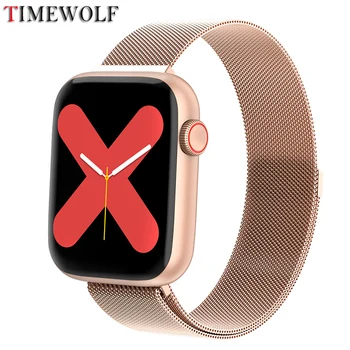 

Timewolf Bluetooth Call/Music Smart Watch Men Waterproof Blood Pressure Smartwatch IP68 Smart Watches for IOS and Android Phone