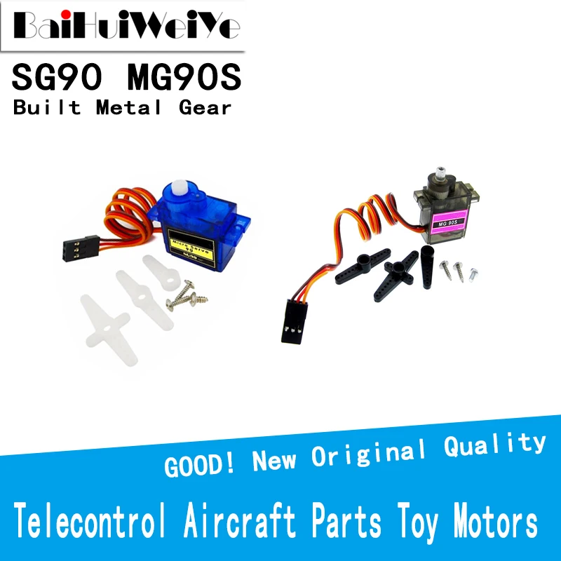 SG90MG90S9GMicroMiniServosHornsServoforRC250450Helicoper